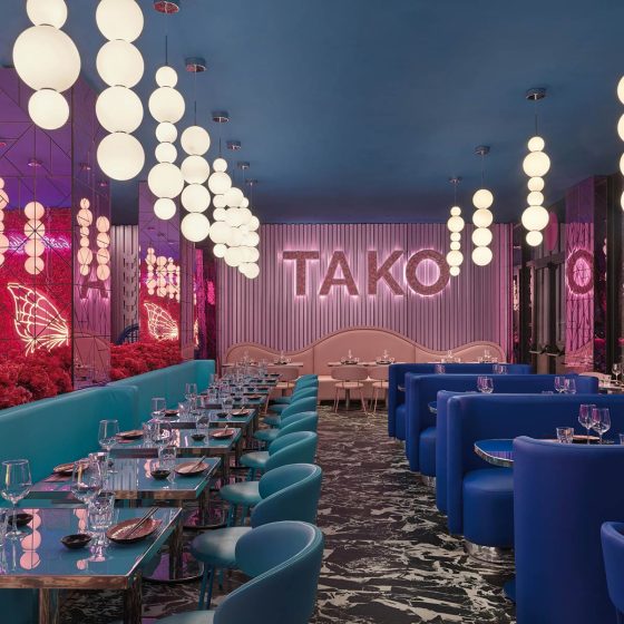 tako restaurant interior