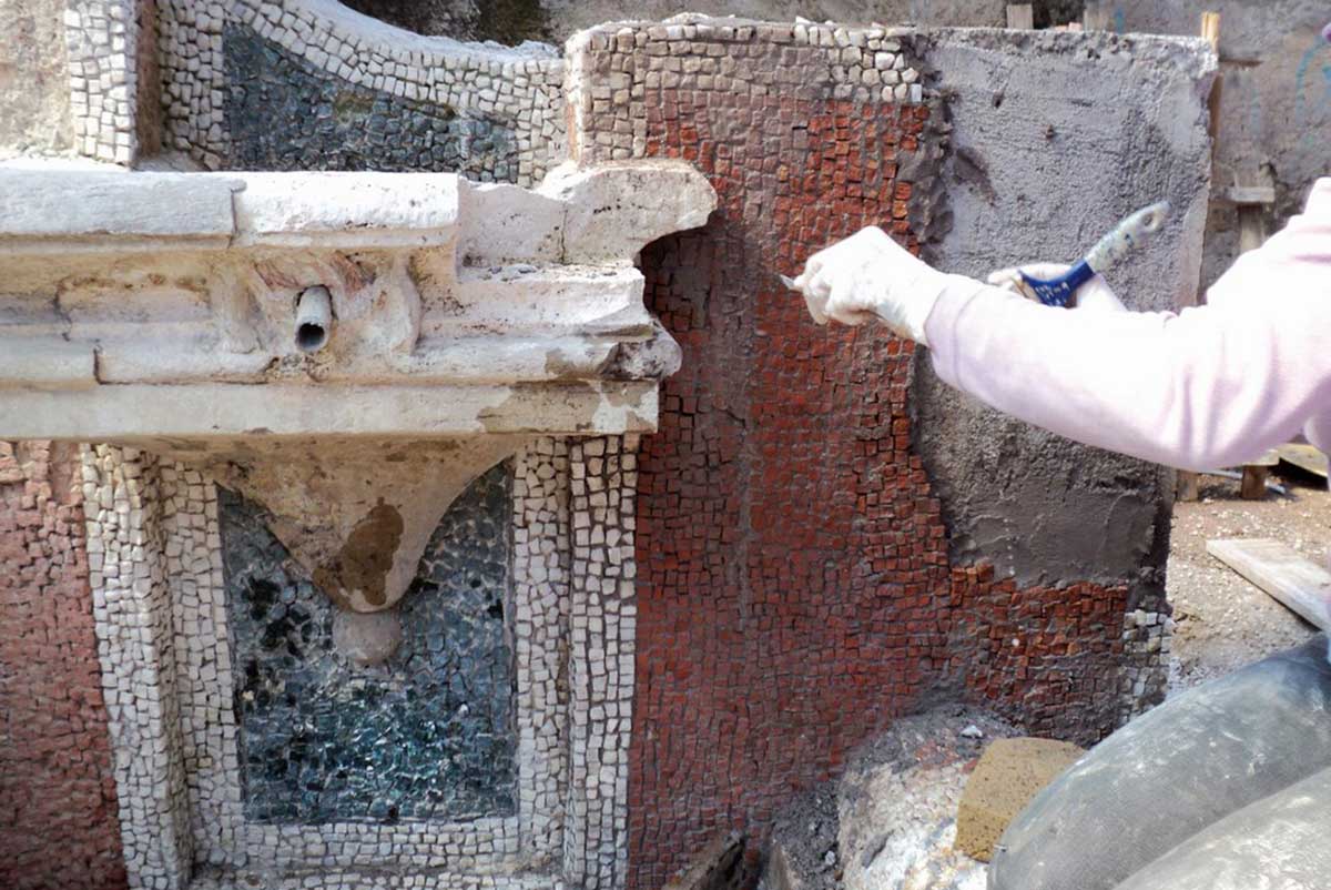 Restauro mosaico